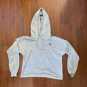 A&F Fleece Cropped Sweatshirt